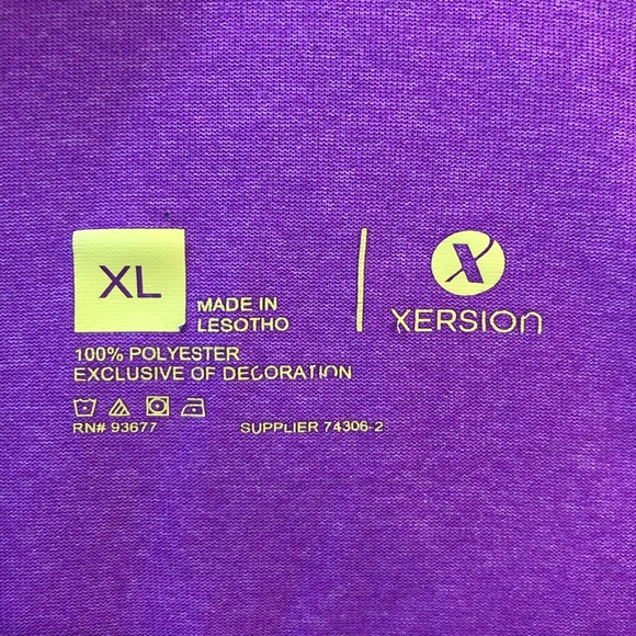 Purple Workout Racerback Tank - Picture 4 of 4